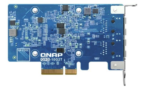 Qnap QXG-10G2T, 2x 10GbE, PCIe Gen3 x4, Low-profile QNAP Qnap QXG-10G2T, 2x 10GbE, PCIe Gen3 x4, Low-profile QNAP