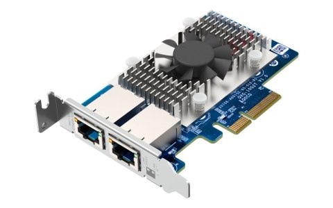 Qnap QXG-10G2T, 2x 10GbE, PCIe Gen3 x4, Low-profile QNAP Qnap QXG-10G2T, 2x 10GbE, PCIe Gen3 x4, Low-profile QNAP
