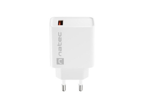 NATEC ŁADOWARKA SIECIOWA RIBERA USB-A 18W BIAŁA NUC-2057 NATEC NATEC ŁADOWARKA SIECIOWA RIBERA USB-A 18W BIAŁA NUC-2057 NATEC