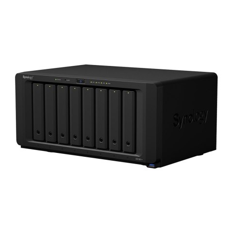 NAS Synology DS1821+; Tower; 8x (3.5"/2.5" SATA HDD/SSD); AMD Ryzen V1500B;,4 GB DDR4 (max. 32GB),4 x 1GbE RJ-45 Synology NAS Synology DS1821+; Tower; 8x (3.5"/2.5" SATA HDD/SSD); AMD Ryzen V1500B;,4 GB DDR4 (max. 32GB),4 x 1GbE RJ-45 Synology