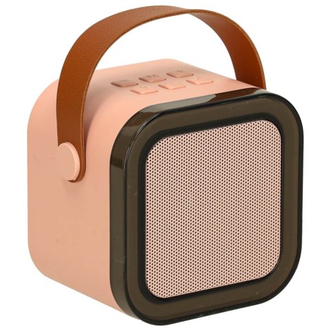 Zestaw do karaoke 2 mikrofony + głośnik przenośny BLUETOOTH USB LED różowy Kik Sp. z o. o. Sp. k. Zestaw do karaoke 2 mikrofony + głośnik przenośny BLUETOOTH USB LED różowy Kik Sp. z o. o. Sp. k.