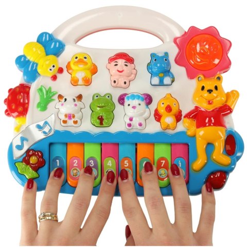 Pianinko organki dla dzieci odgłosy zwierząt Kik Sp. z o. o. Sp. k. Pianinko organki dla dzieci odgłosy zwierząt Kik Sp. z o. o. Sp. k.