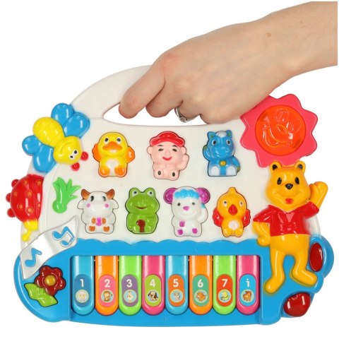 Pianinko organki dla dzieci odgłosy zwierząt Kik Sp. z o. o. Sp. k. Pianinko organki dla dzieci odgłosy zwierząt Kik Sp. z o. o. Sp. k.